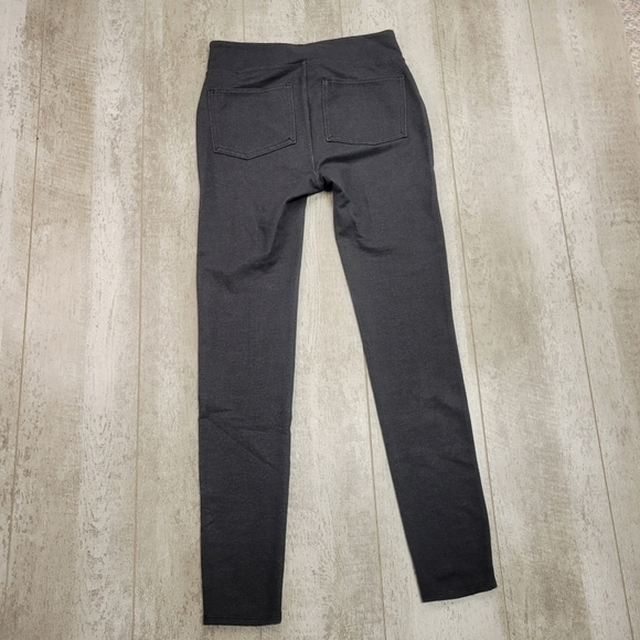 Assets by Spanx Charcoal Gray Leggings Size Medium - Picture 4 of 8